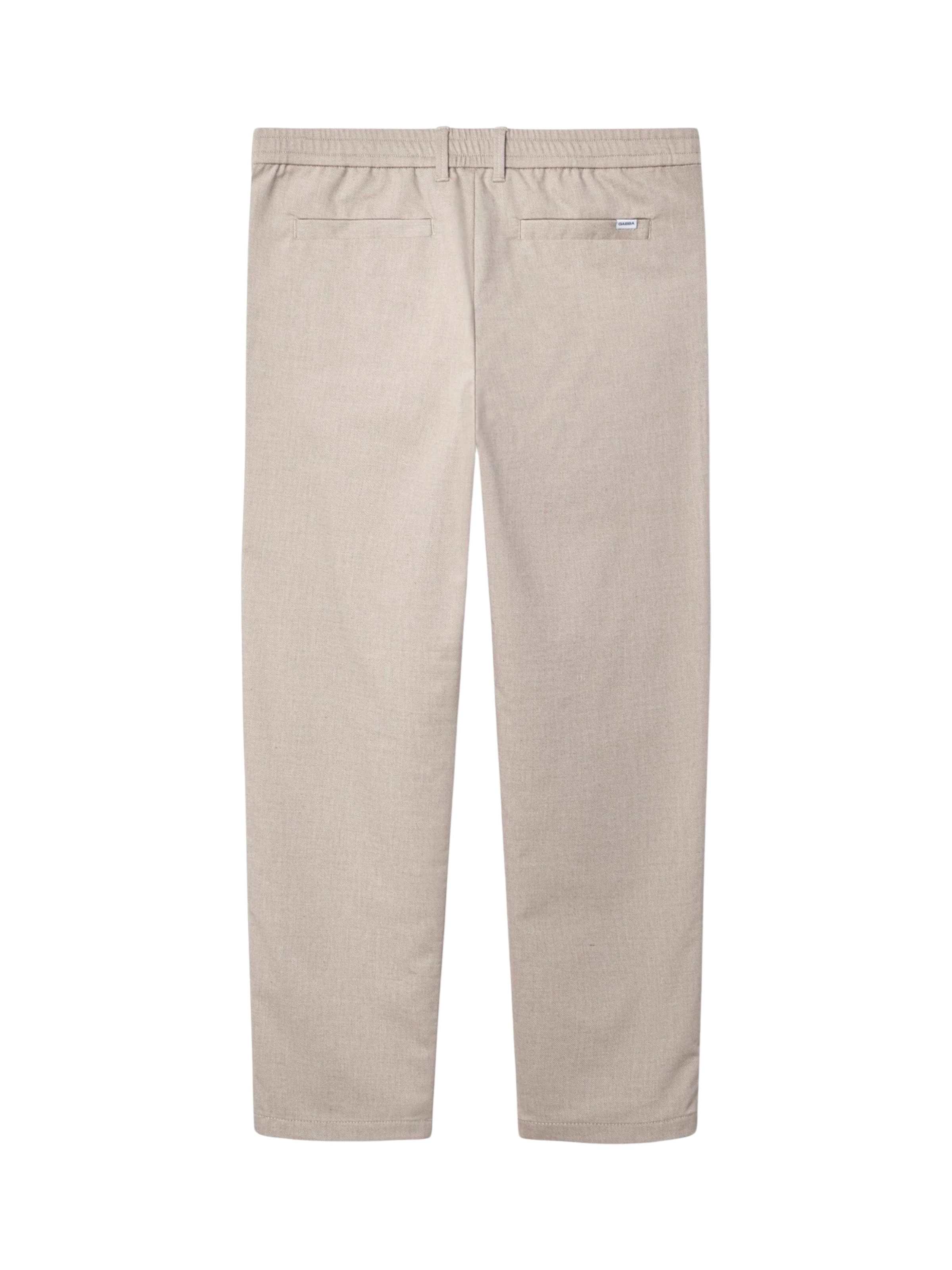 GABBA - regular Pantalón plisado 'Napoli' en beige