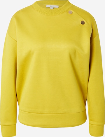 ESPRIT Sweatshirt in Gelb: front