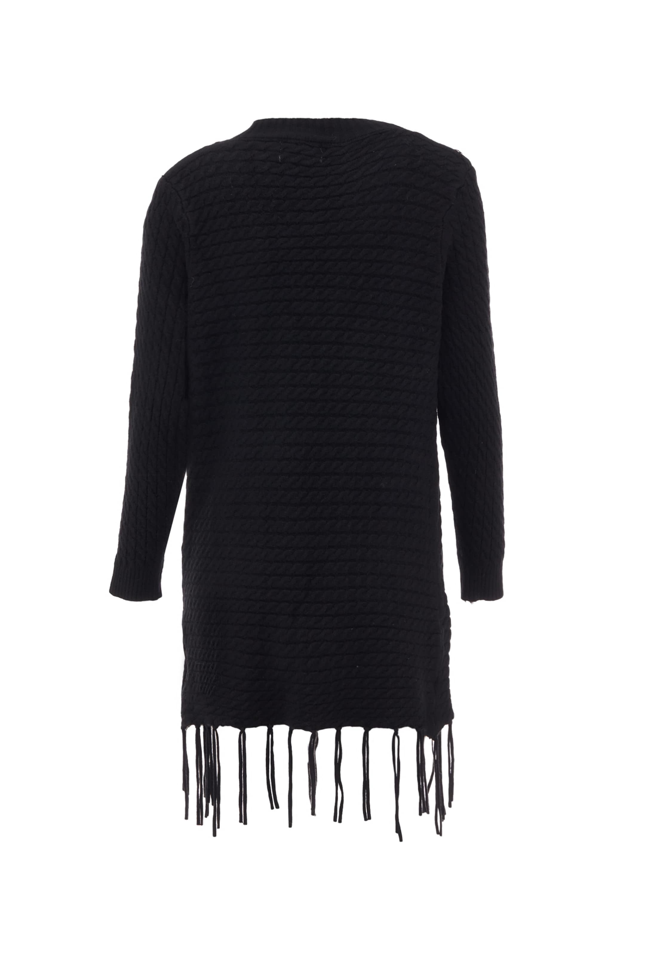 isha Strickjacke in Schwarz