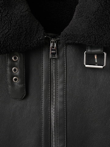 MANGO MAN Övergångsjacka 'ETHAN' i svart