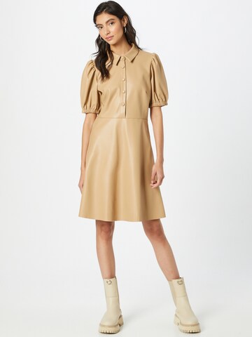 b.young Shirt Dress in Beige