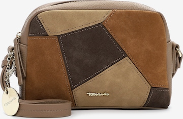 Borsa a tracolla 'Gilda' di Tamaris in marrone: frontale