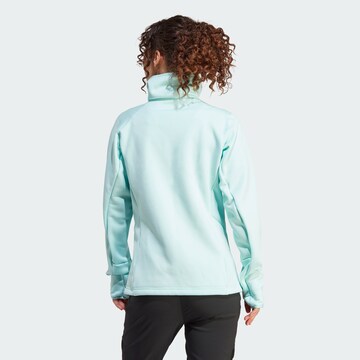 ADIDAS TERREX Sportief sweatshirt 'Xperior Medium Fleece' in Blauw