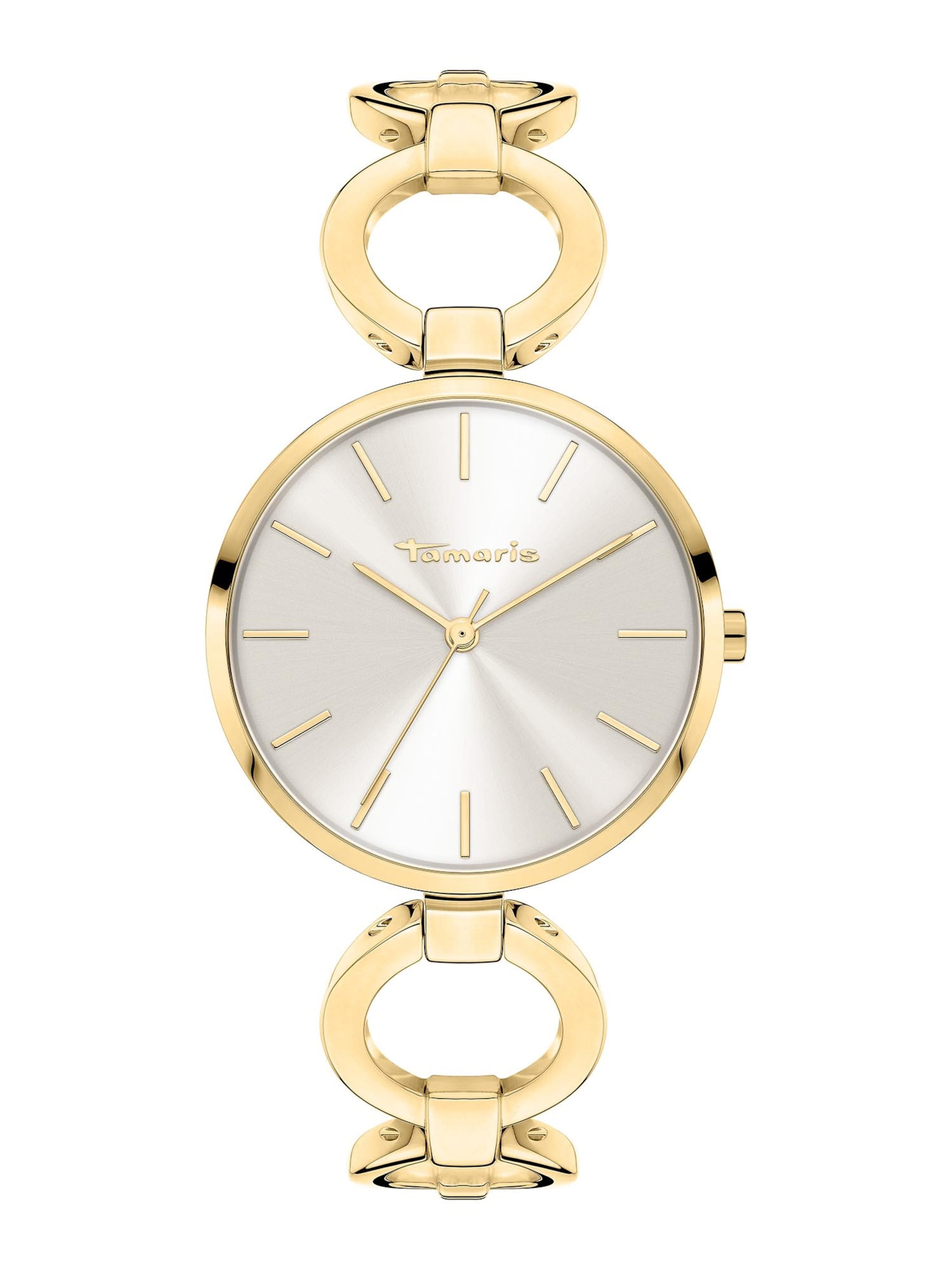 Montre à affichage analogique Tamaris en or : devant