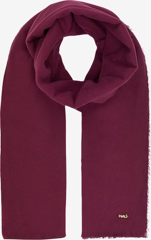 NALì Schal 'ADINA' in Lila: Vorderseite