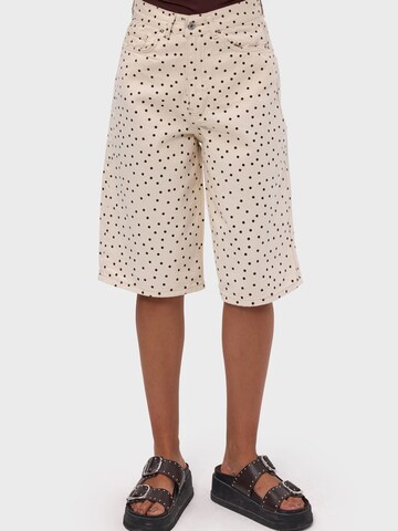 Loosefit Jean 'POLKA BERMUDA SHORT' IT'S BASIC en beige