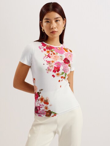 Ted Baker - Camiseta 'Bellary' en rosa: frente