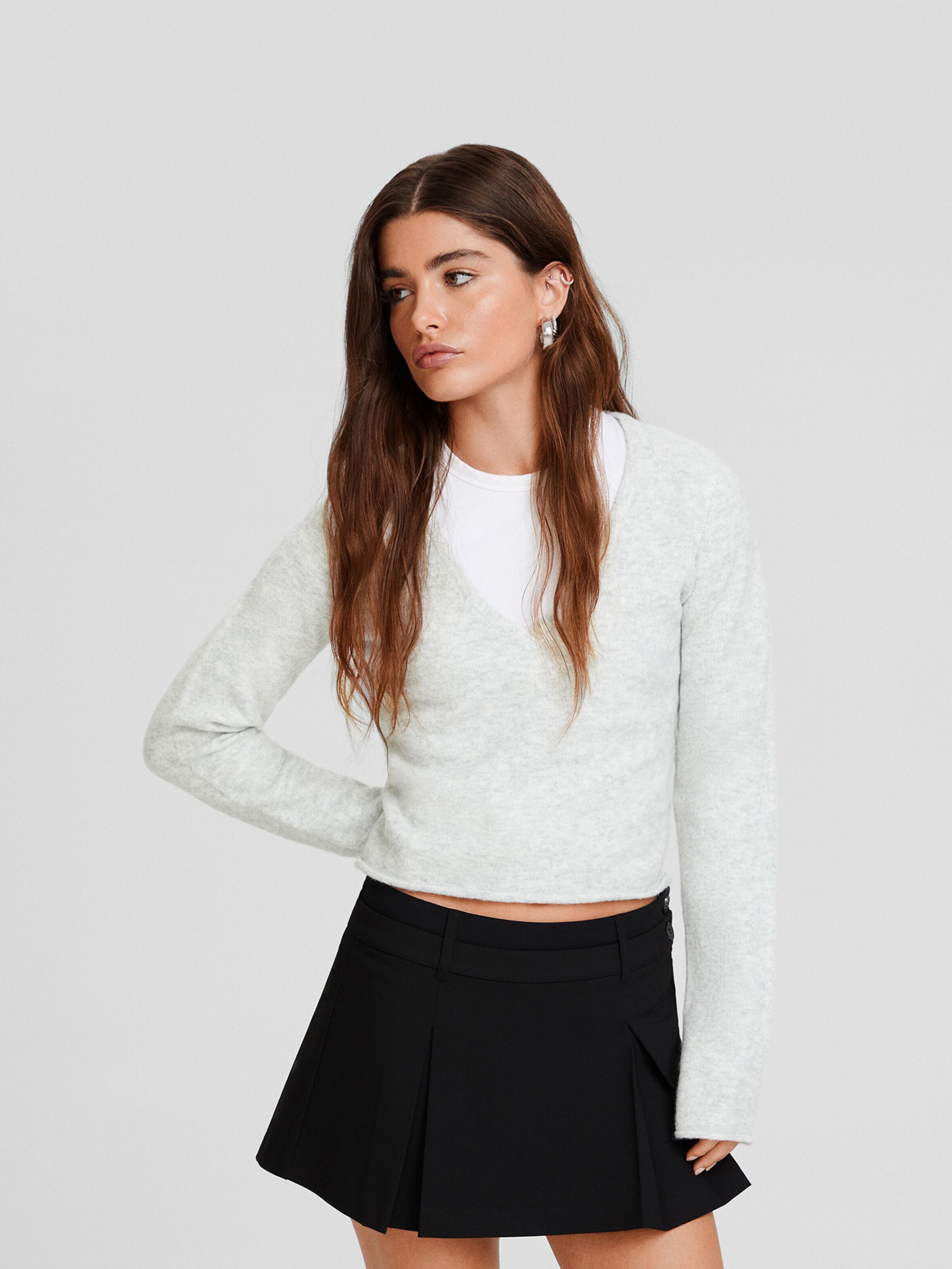 Jupe Bershka en Noir ABOUT YOU