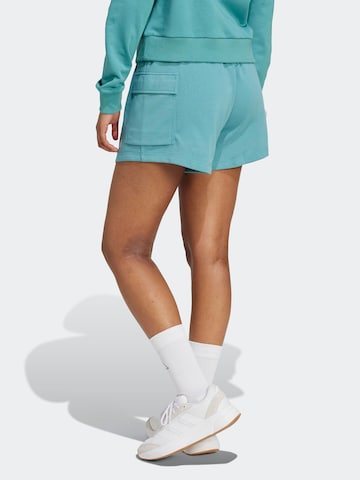 ADIDAS SPORTSWEAR Loose fit Sports trousers 'Essentials' in Blue