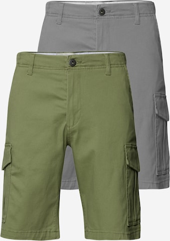 Regular Pantalon 'JOE' JACK & JONES en vert : devant