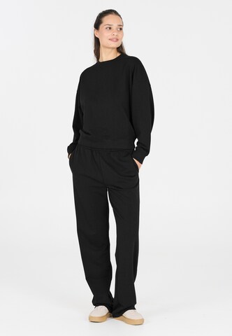 Athlecia Sweatshirt 'Crecy' in Schwarz