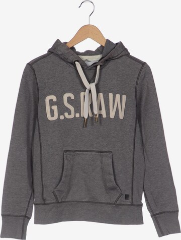 G-Star RAW Sweatshirt & Zip-Up Hoodie in S in Grey: front