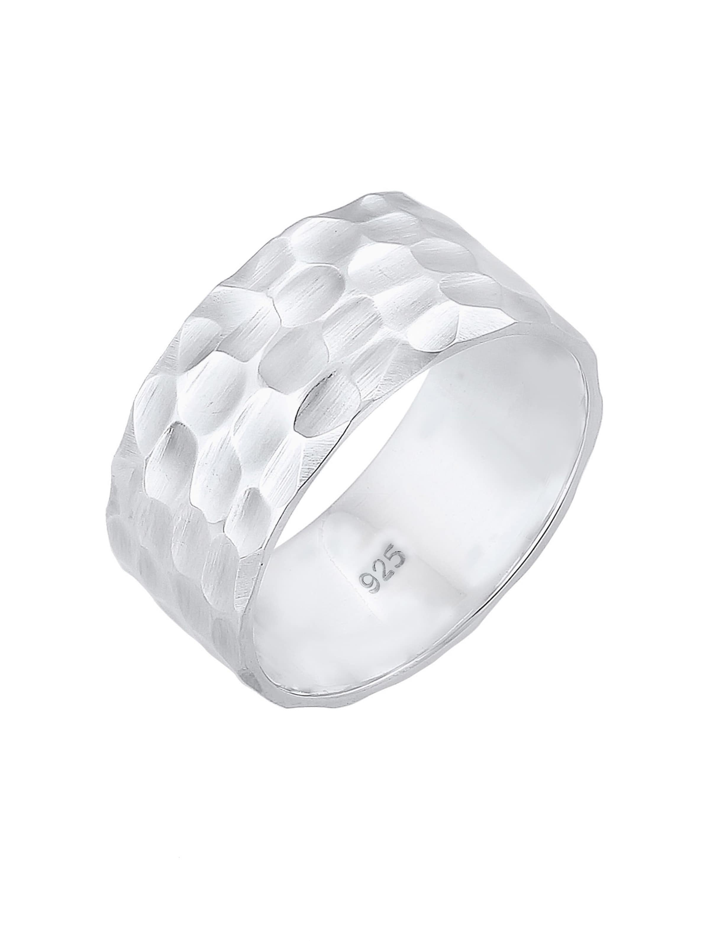 ELLI Кольцо в Серебристый: спереди