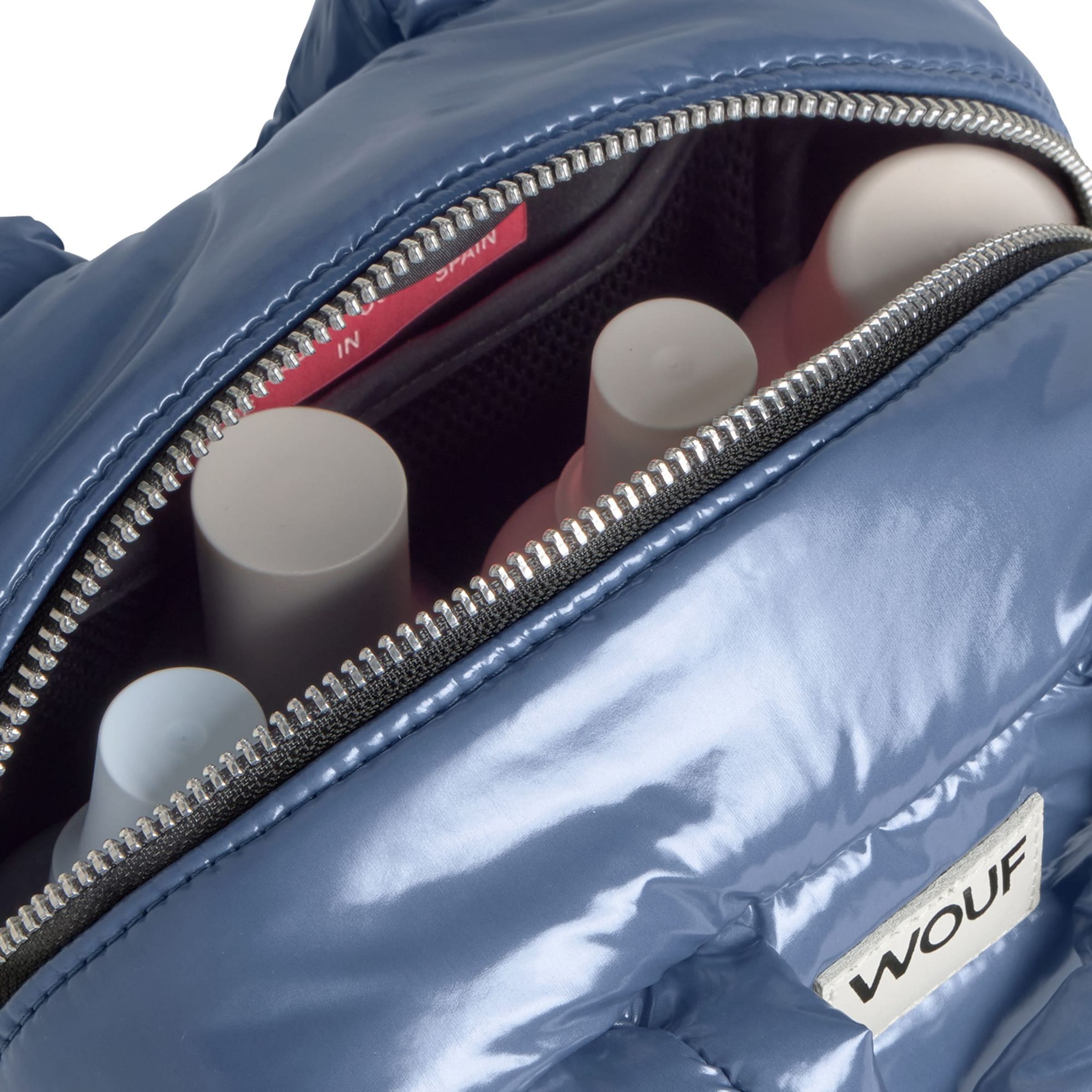 Trousses de toilette 'Glossy' Wouf en bleu