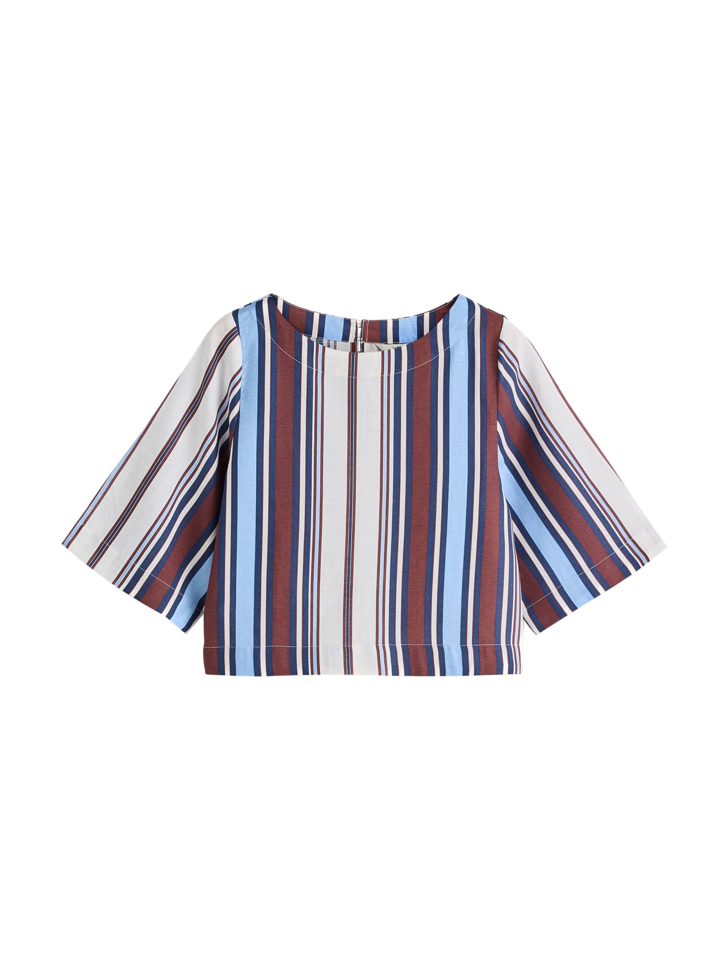 Next Bluse i blandingsfarvet: forside