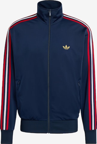Veste de survêtement 'Firebird' ADIDAS ORIGINALS en bleu : devant