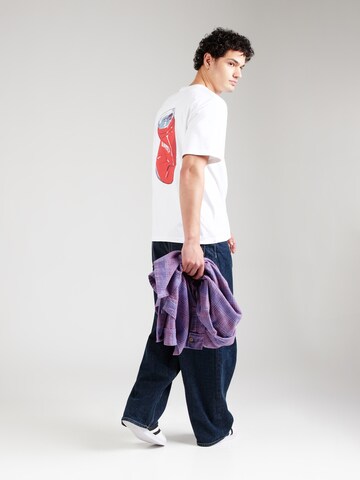 Denim Project Tričko 'Soda Can' – bílá