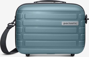 Trolley 'Collection 04' di Pactastic in blu: frontale