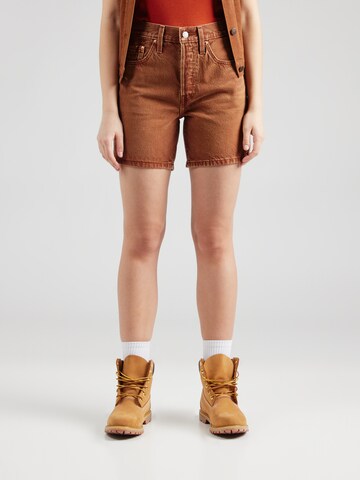Regular Jean '501' LEVI'S ® en marron : devant