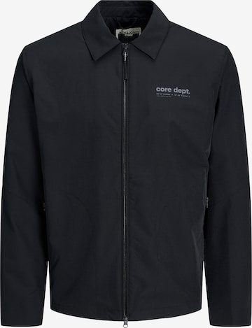JACK & JONES Funkcionalna jakna | črna barva: sprednja stran