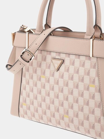 GUESS Handtasche 'G Wave' in Beige