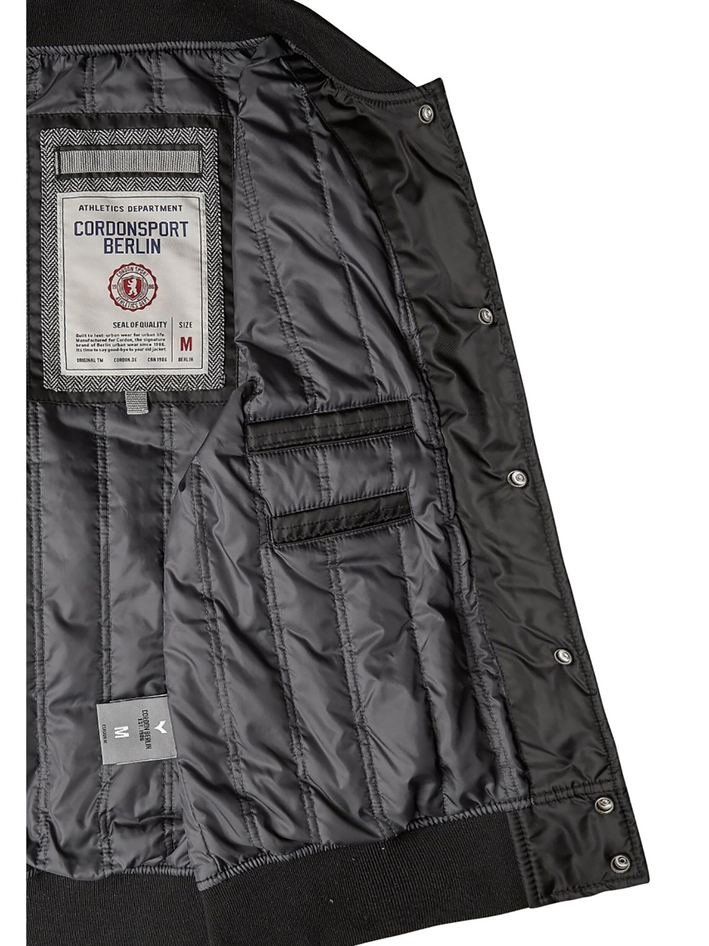 Cordon Sport Winter Jacket 'Sport King' in Black