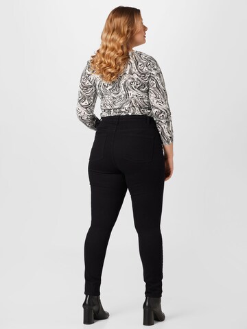 Dorothy Perkins Curve Skinny Kavbojke | črna barva