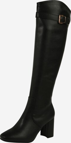 ABOUT YOU Stiefel 'Phoebe' in Schwarz: predná strana