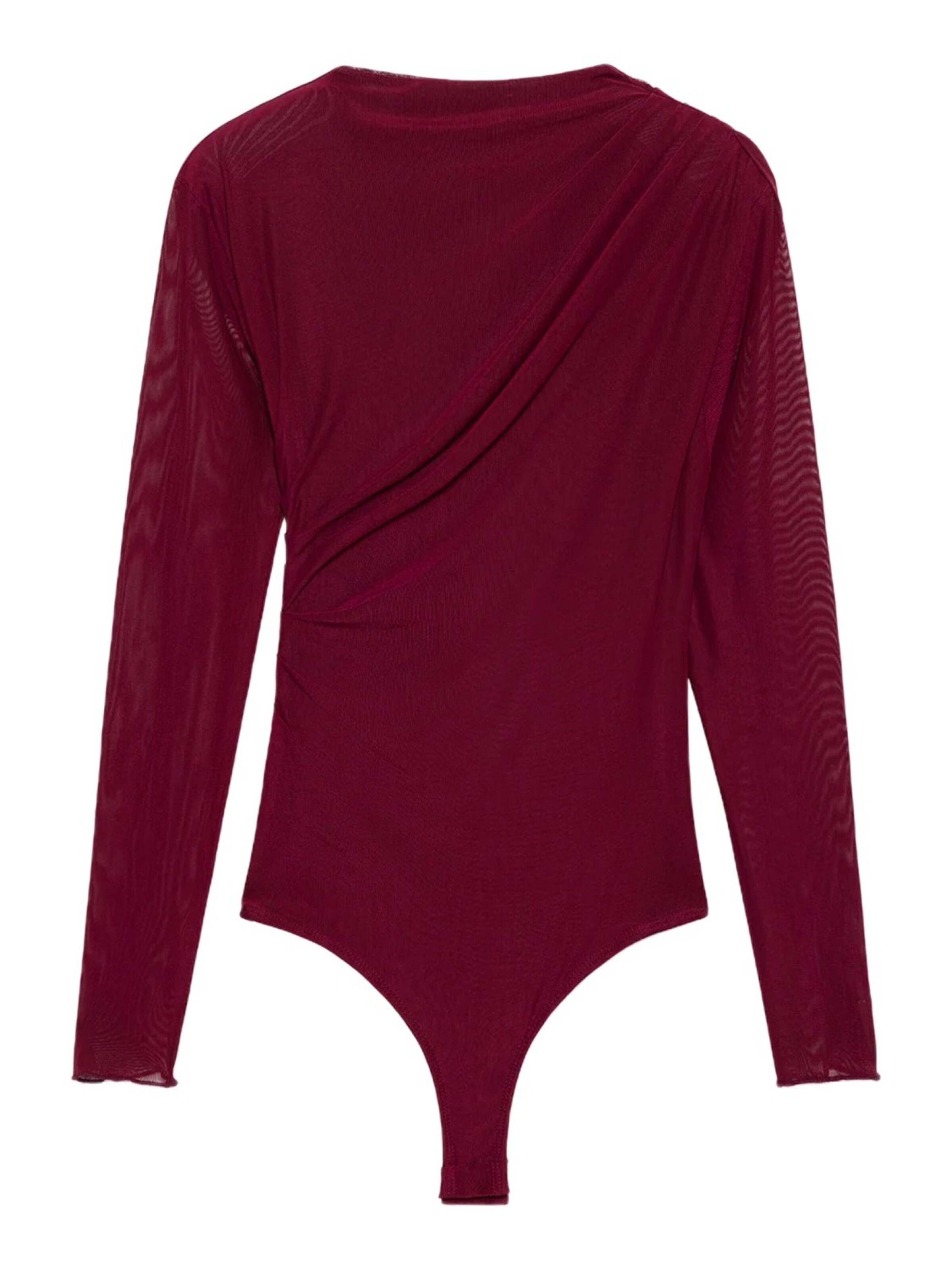 No Matter What Blouse Bodysuit in Red