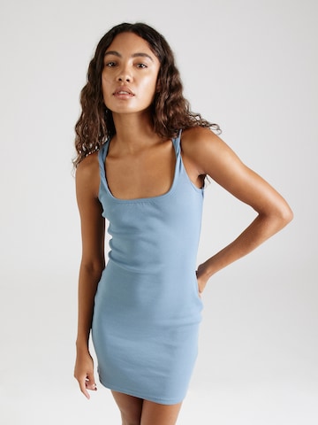 Misspap Dress in Blue: front