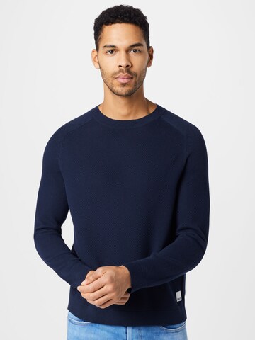 Marc O'Polo DENIM Sweater in Blue: front