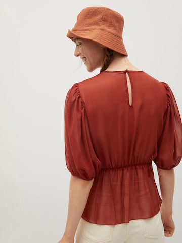 MANGO Blouse in Rood