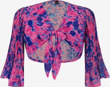 YOEK Bolero in Roze: voorkant