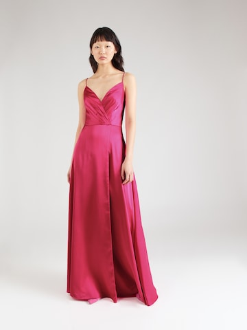 Robe de soirée MAGIC NIGHTS en rose : devant