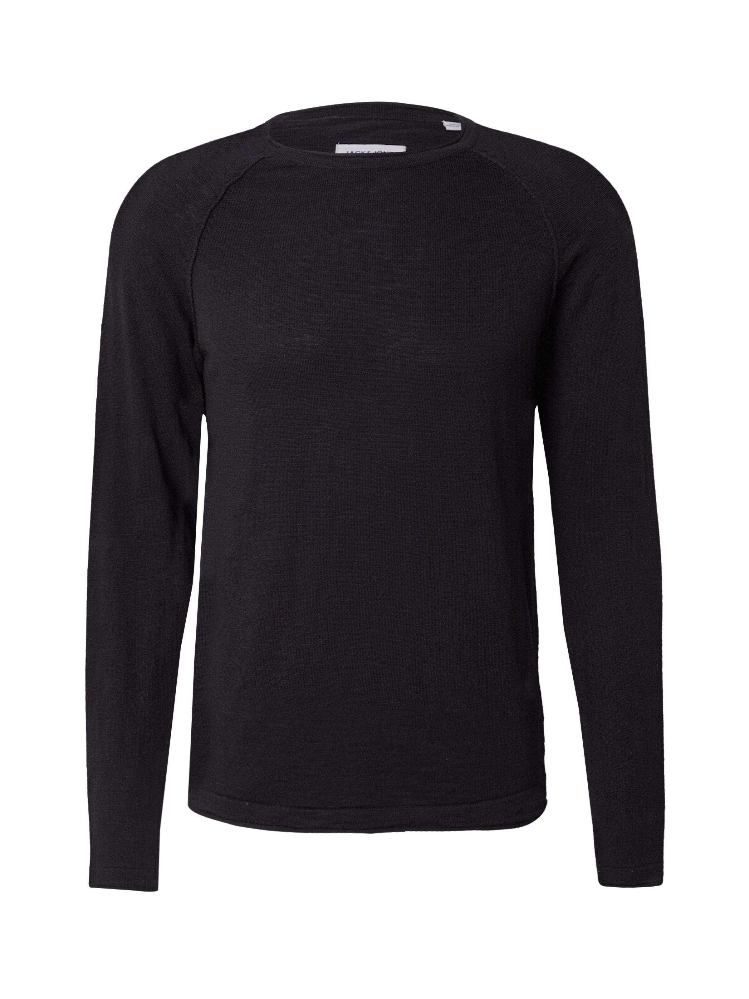 JACK & JONES Kampsun 'JJEBreeze', värv must: eest vaates