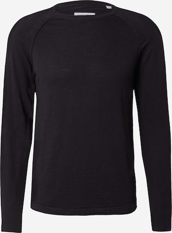 Pullover 'JJEBreeze' di JACK & JONES in nero: frontale