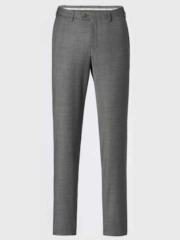 Hiltl Slim fit Chino Pants 'Tarent - Easy Care Wool' in Grey: front