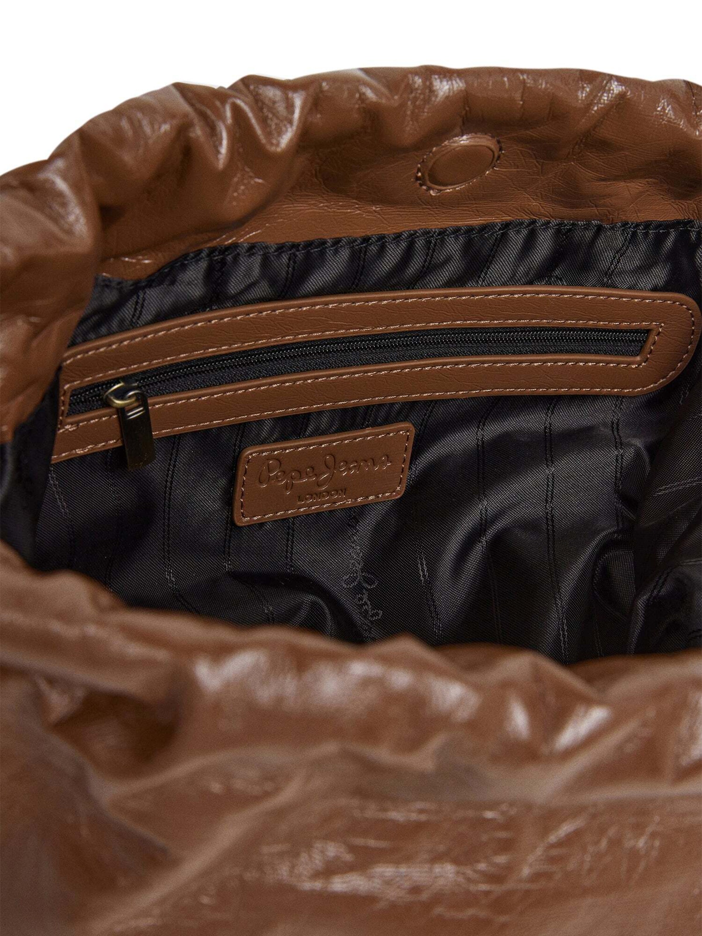 Pepe Jeans Handbag in Brown