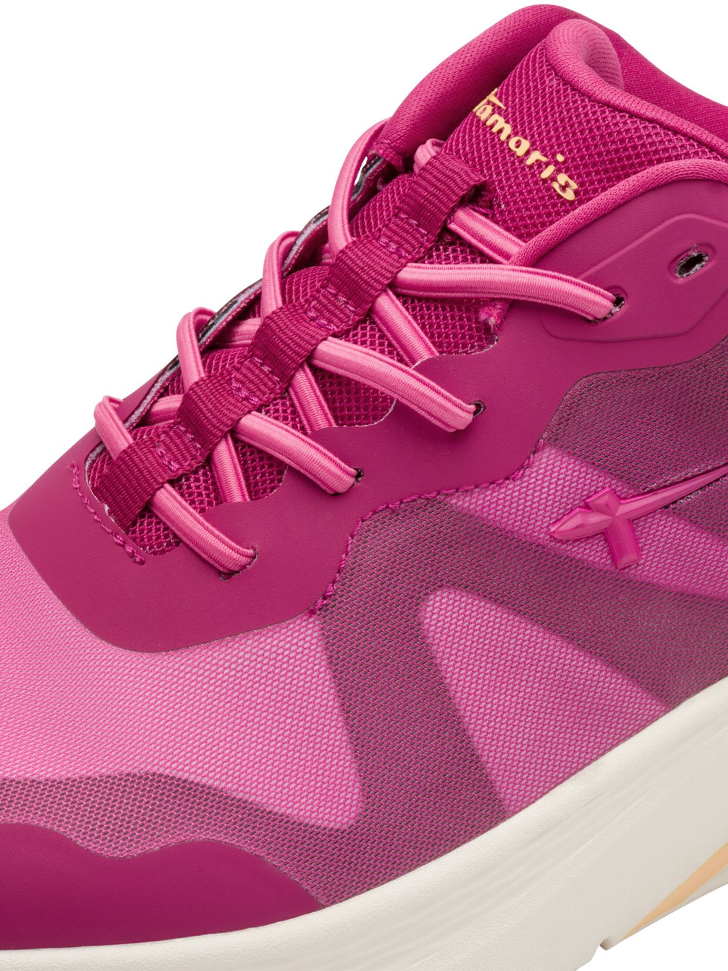 Tamaris Ниски маратонки в розово