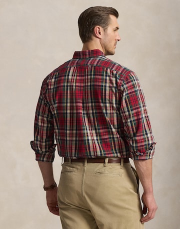 Polo Ralph Lauren Big & Tall Regular Fit Skjorte i rød
