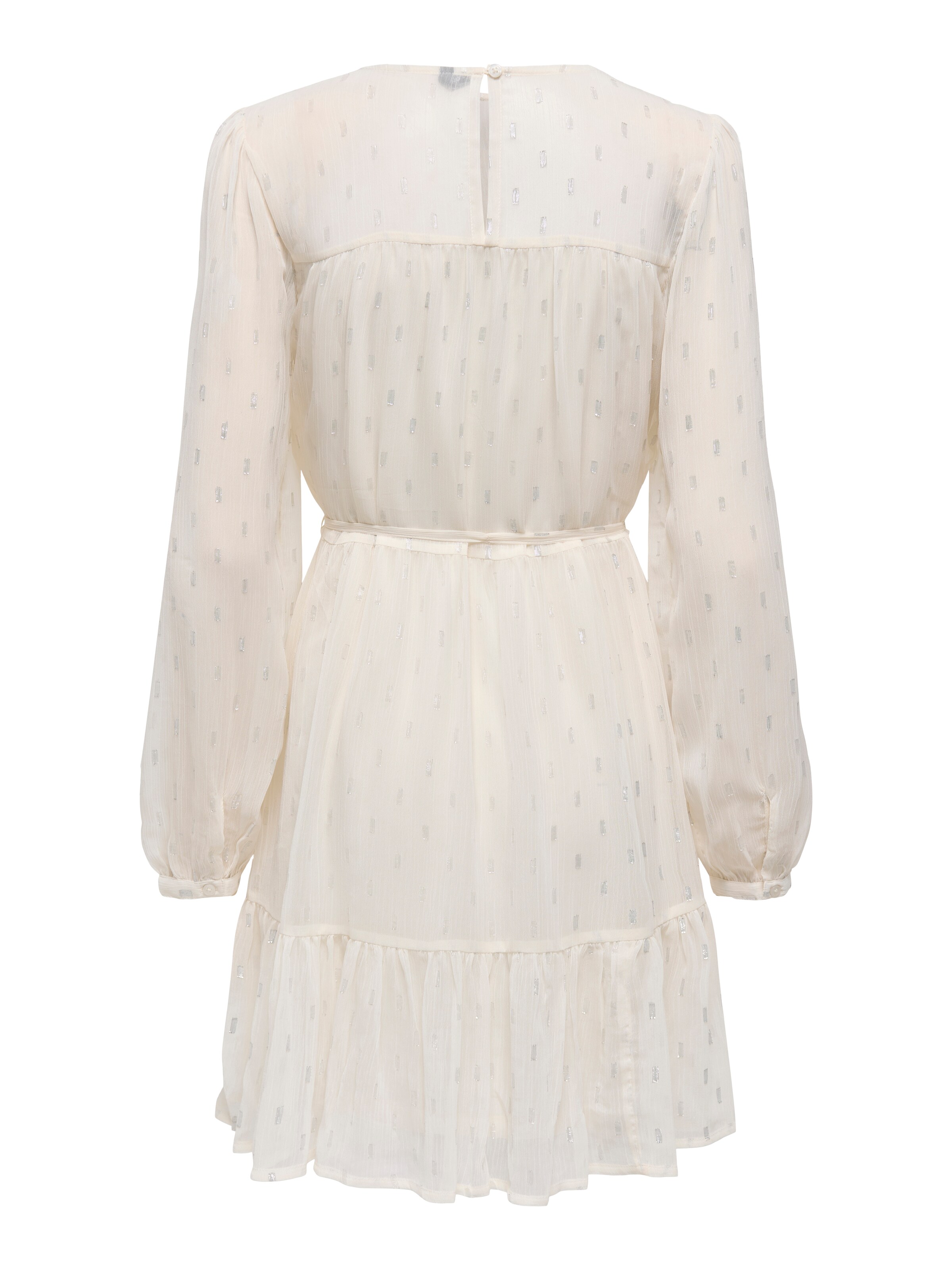 ONLY Рокля за коктейл 'ONLIvy' в бяло