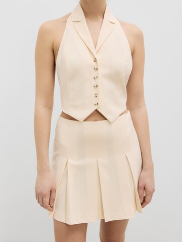 EDITED Vest 'Giannina' in Beige: front