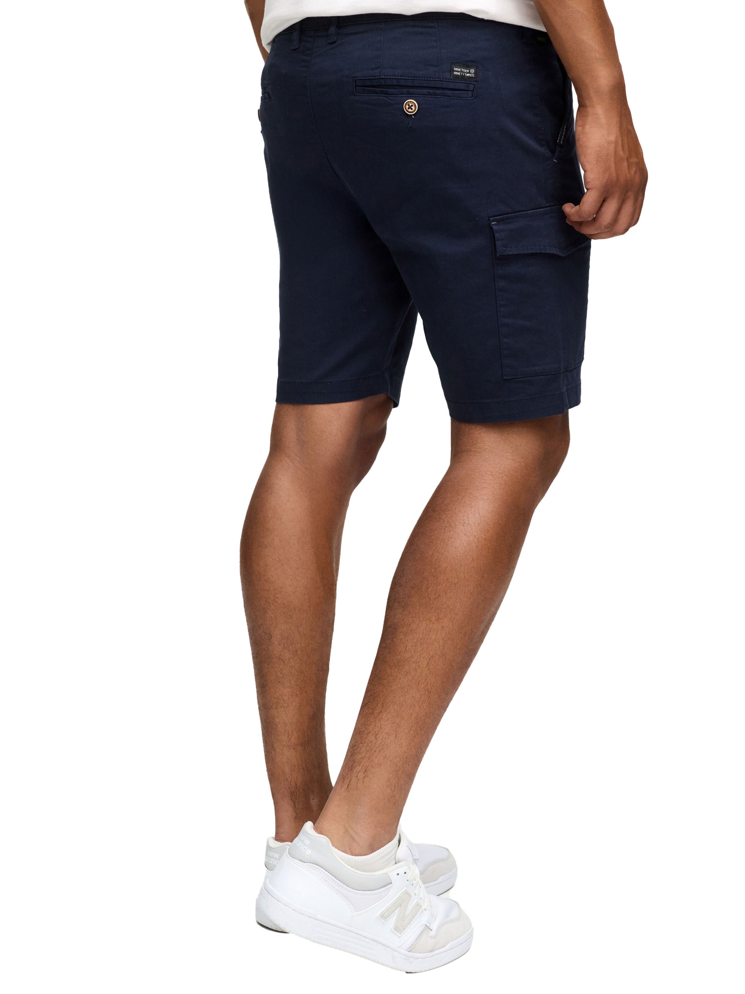 INDICODE Regular Cargo Pants 'Indicode Laulax' in Blue