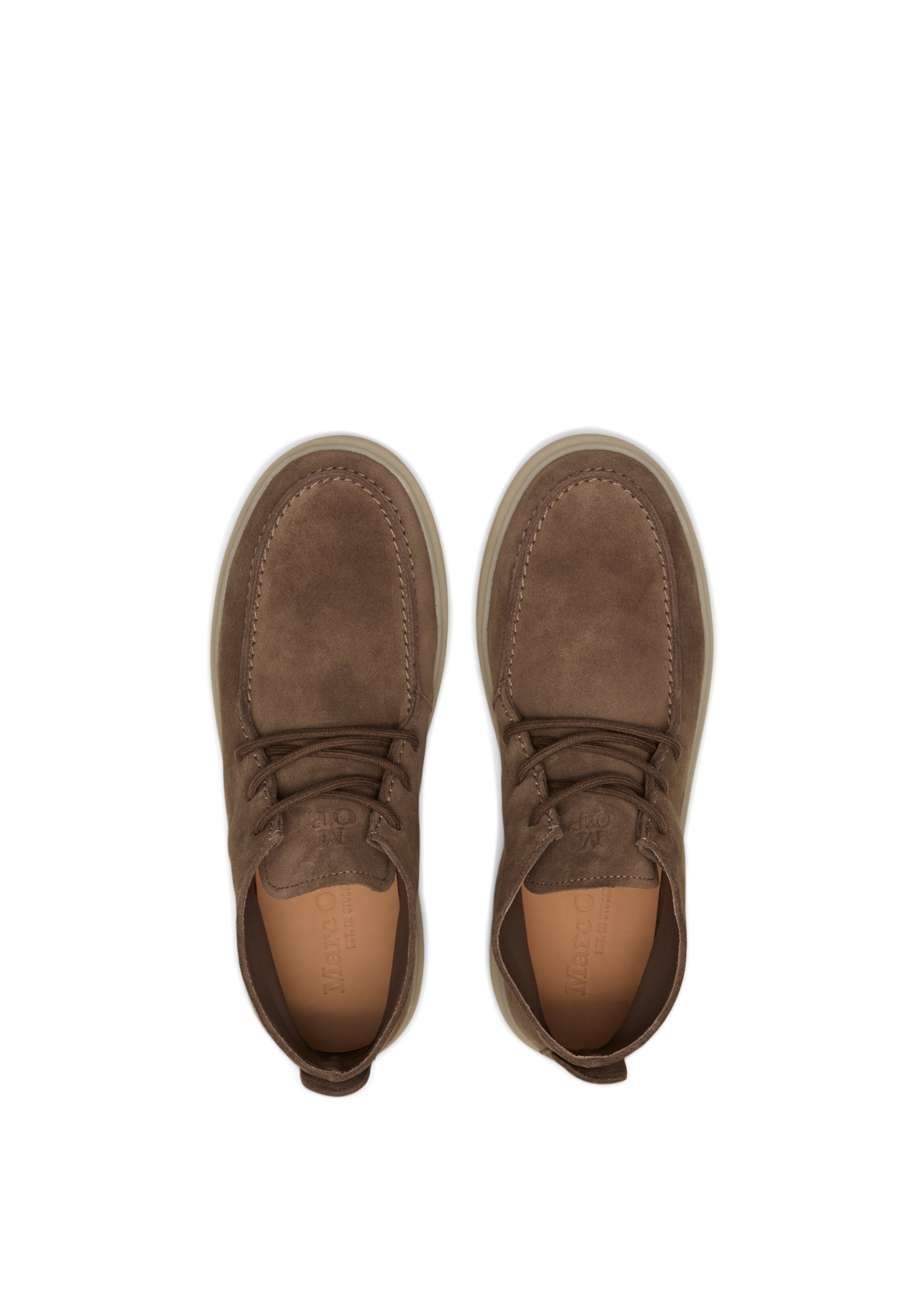 Marc O'Polo Chukka Boots 'Zen' in Bruin