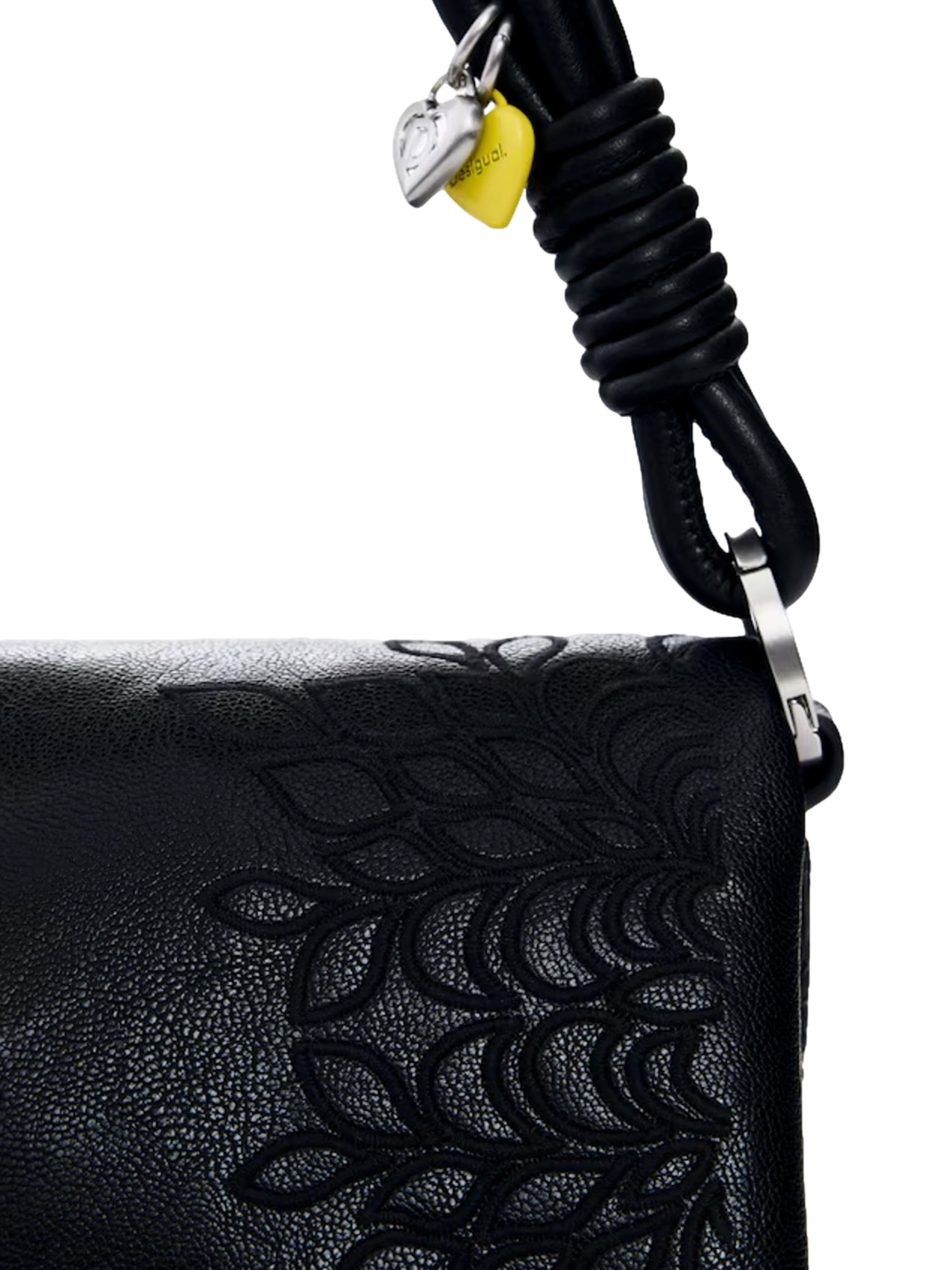 Desigual Umhängetasche 'Sierra Black Murano' in Schwarz