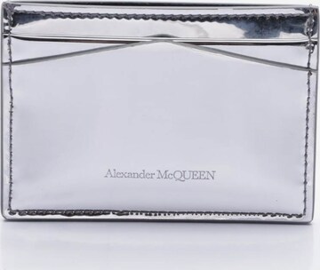 Alexander McQueen Small Leather Goods in One size in Silver