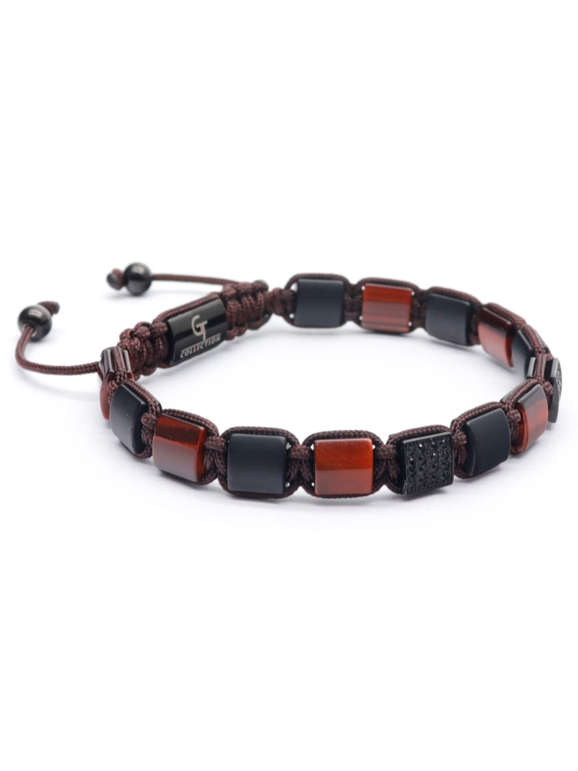 GT Collection Bracelet 'Flat-Bead' in Red
