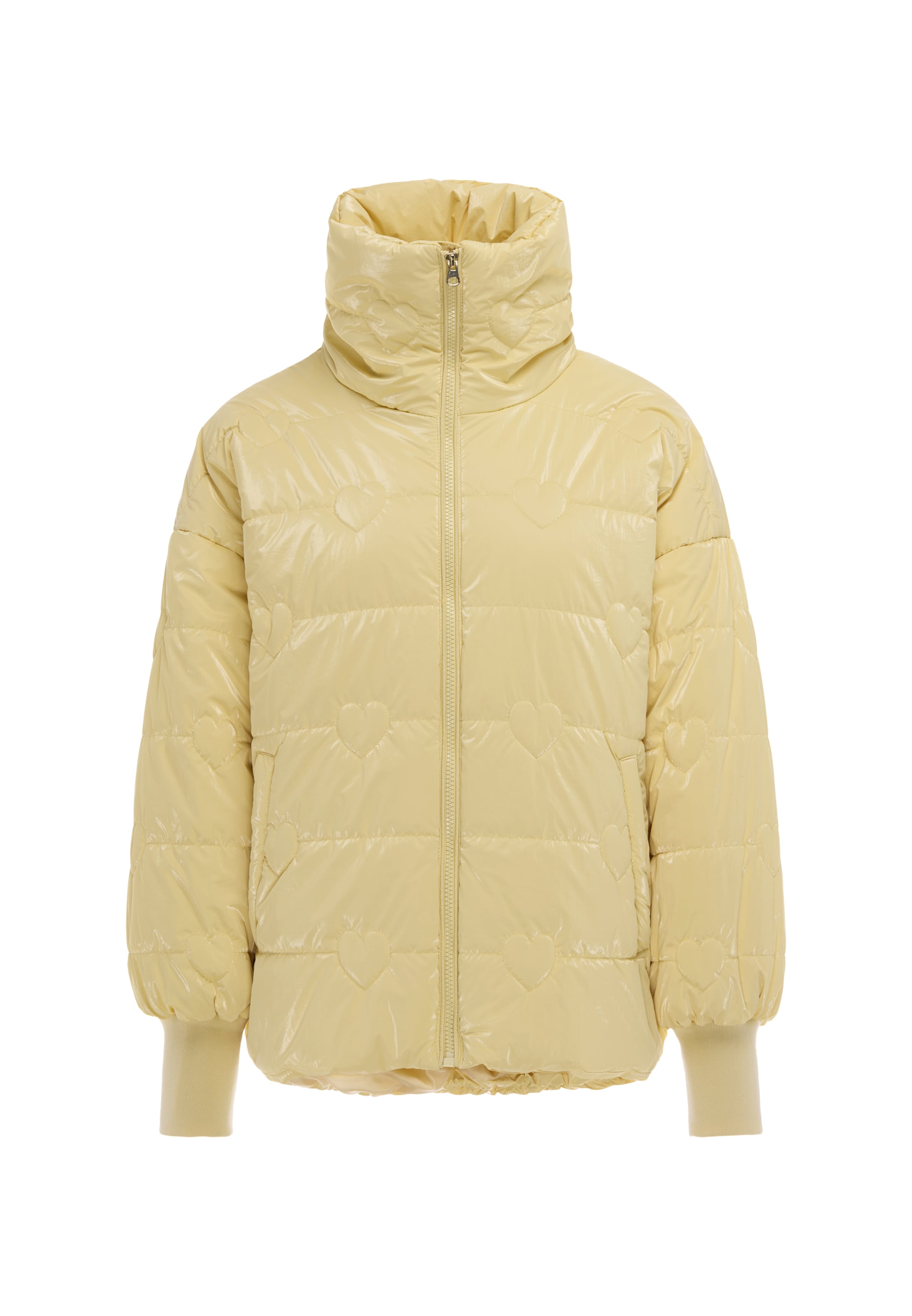 MYMO - Chaqueta de entretiempo en amarillo: frente