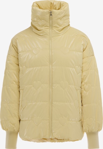 MYMO - Chaqueta de entretiempo en amarillo: frente