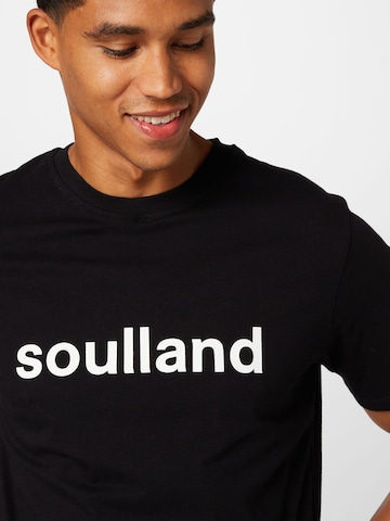 Soulland T-shirt 'Chuck' i svart